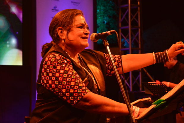 Singer Usha Uthup 