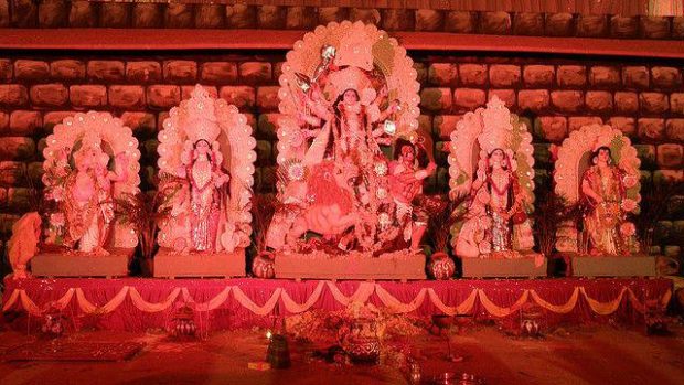 Durga Puja, Kashmere Gate