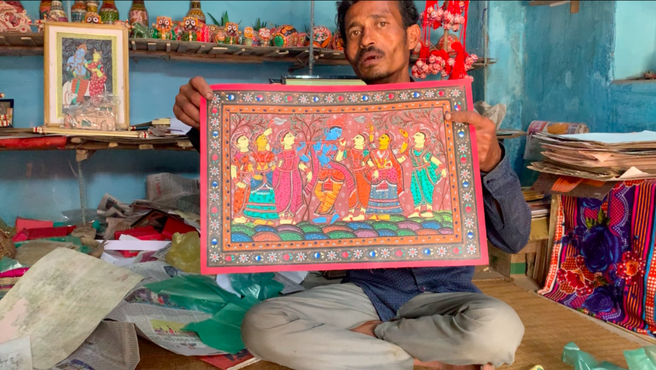 Odisha art village Raghurajpur