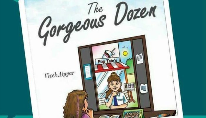 Cover of the book, the gorgeous dozen