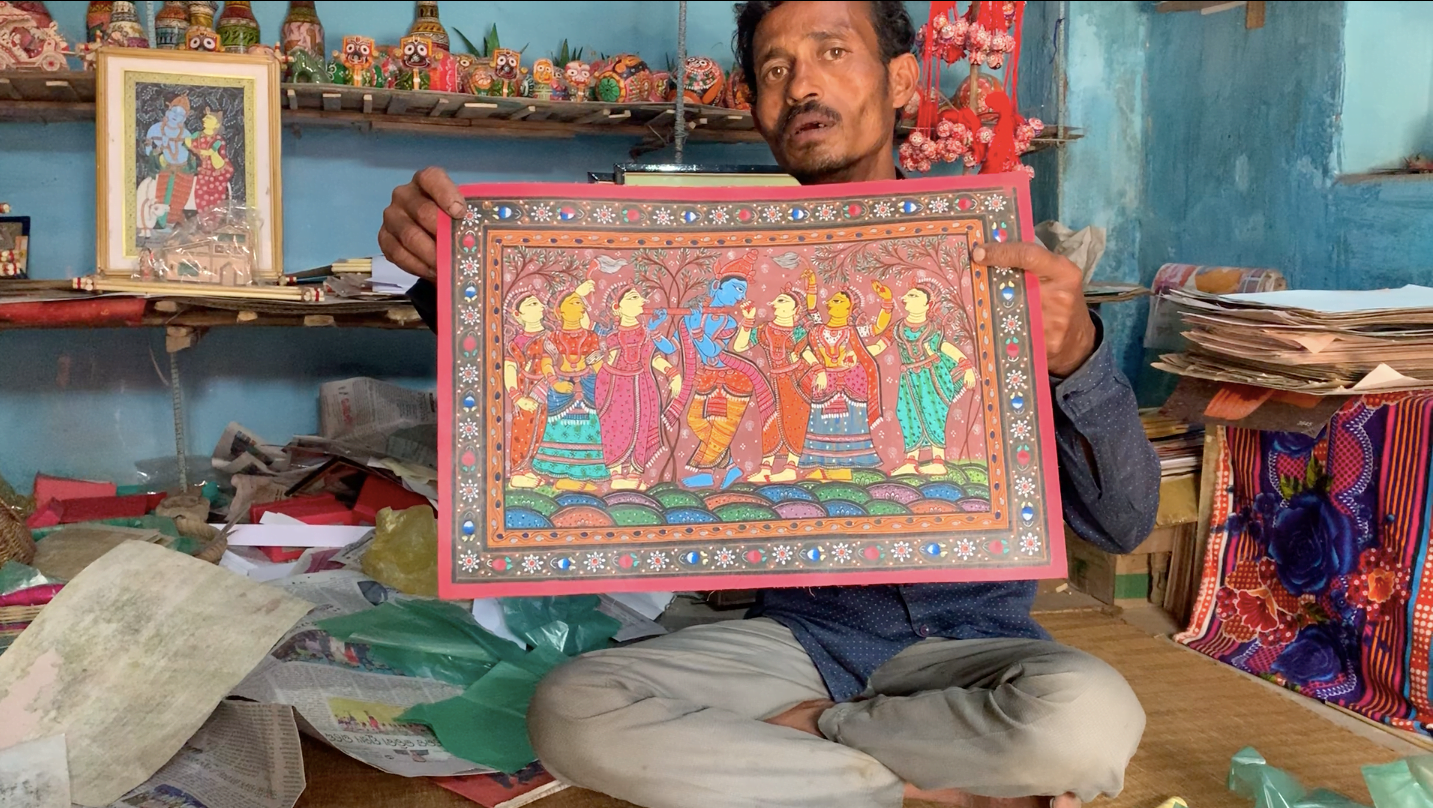 Odisha art village Raghurajpur