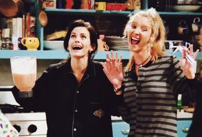 Monica and Phoebe