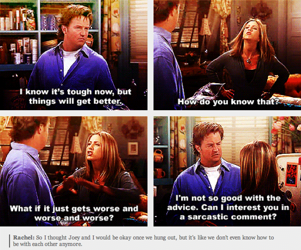 Chandler sarcasm