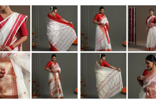 Handloom Chanderi Silk Saree