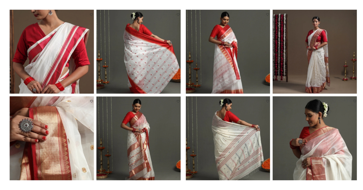 Handloom Chanderi Silk Saree